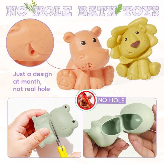 AMCHSURI bath toy lion bright colors spark recognition and fun.