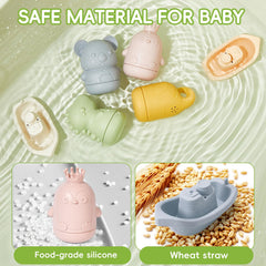 AMCHSURI penguin bath toy for squirting water and bath-time fun