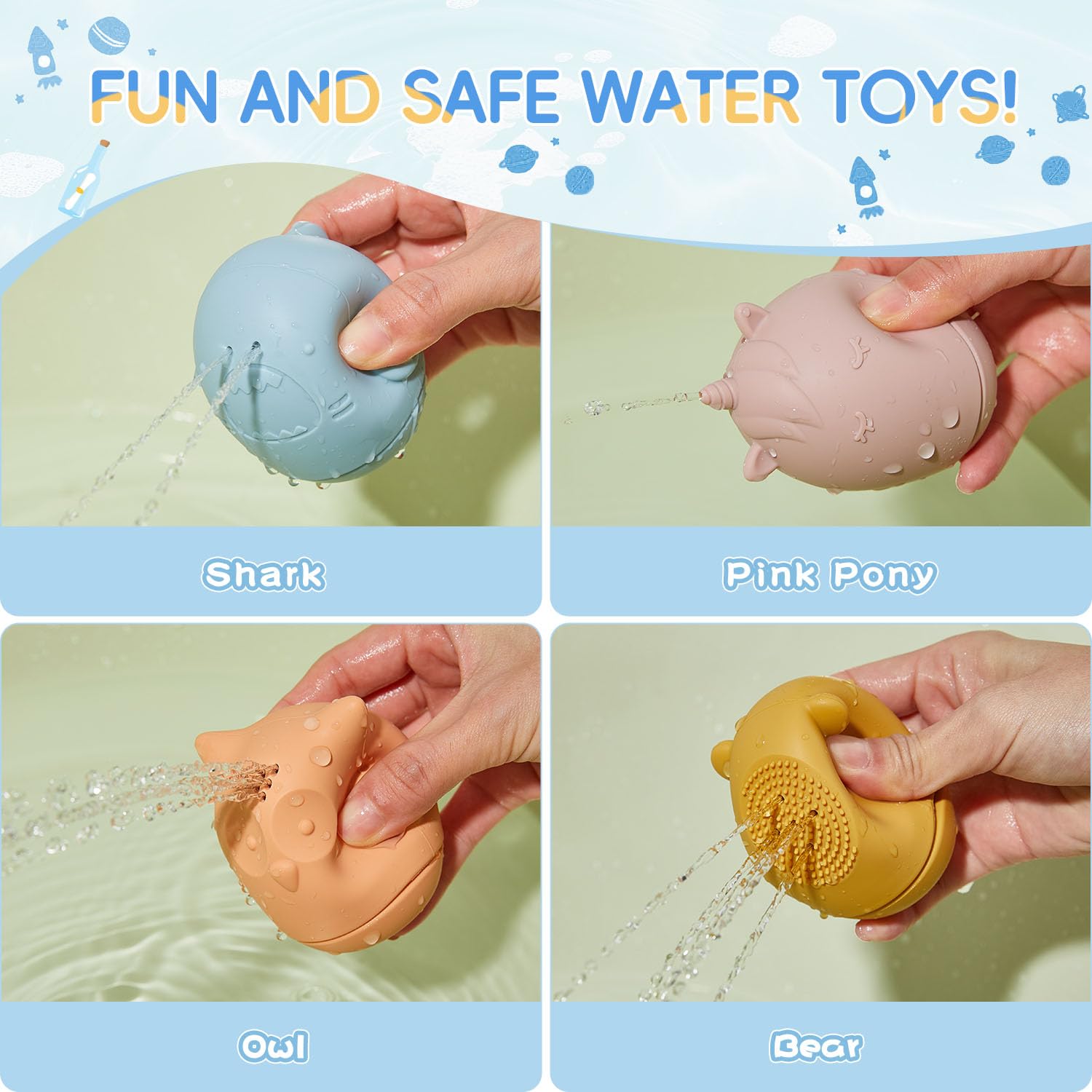 AMCHSURI stackable spoons help with counting and sorting tasks.