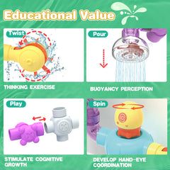 AMCHSURI colorful pipes kit sparks spatial awareness and engineering curiosity.