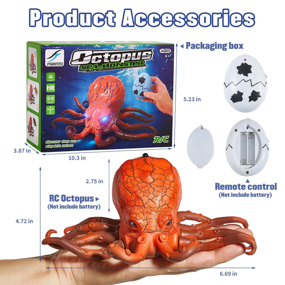 AMCHSURI octopus makes a fun stocking stuffer or party surprise