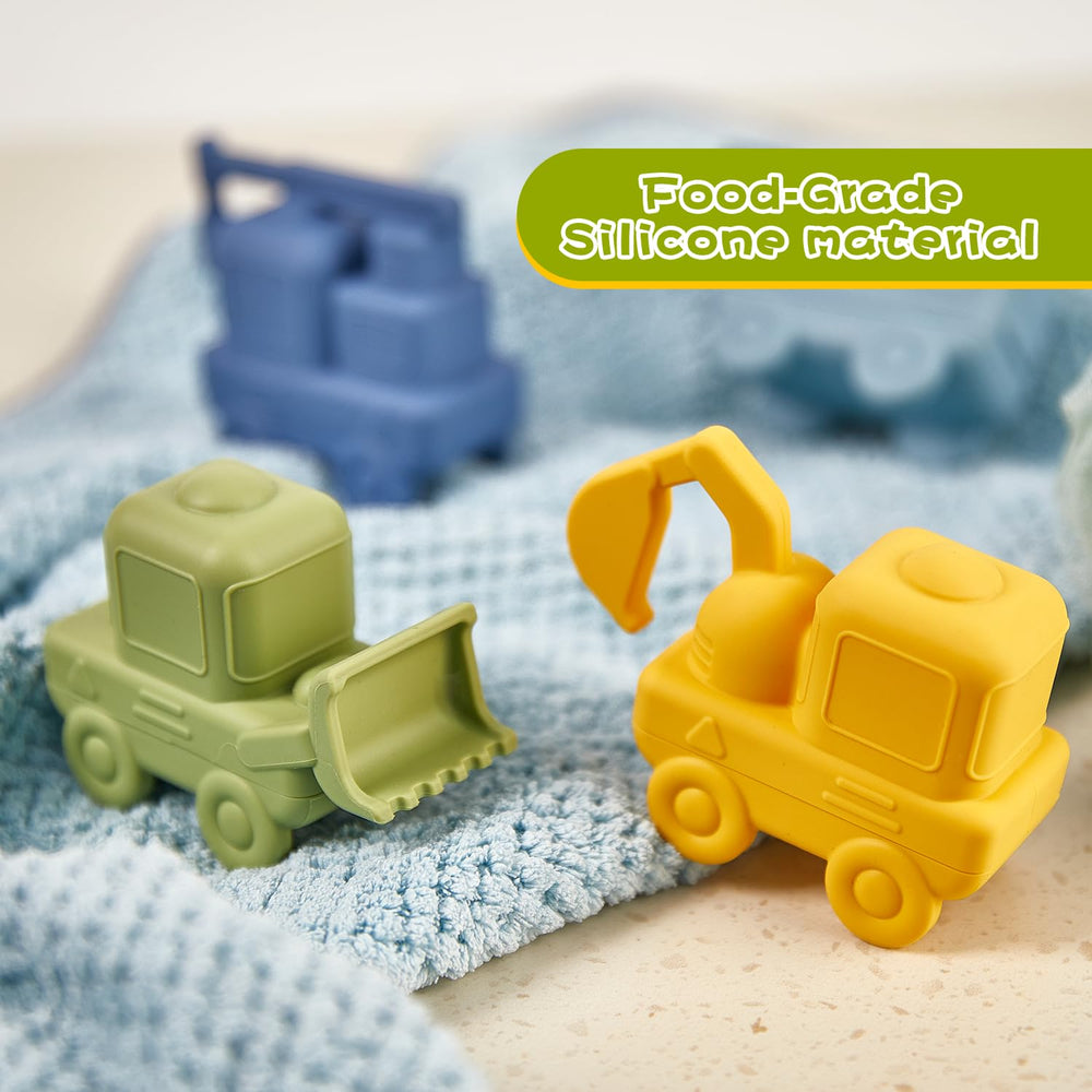 AMCHSURI silicone bath toys; dishwasher-safe and mold-free for tubs.