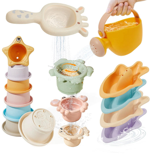 AMCHSURI watering can bath toy for easy pouring during bath time
