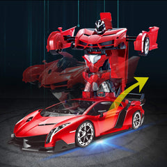 AMENON Transform Car 360° rotation demonstrates dynamic maneuverability.
