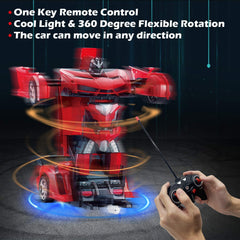 AMENON Transform Car robot mode highlights versatile play scenarios.