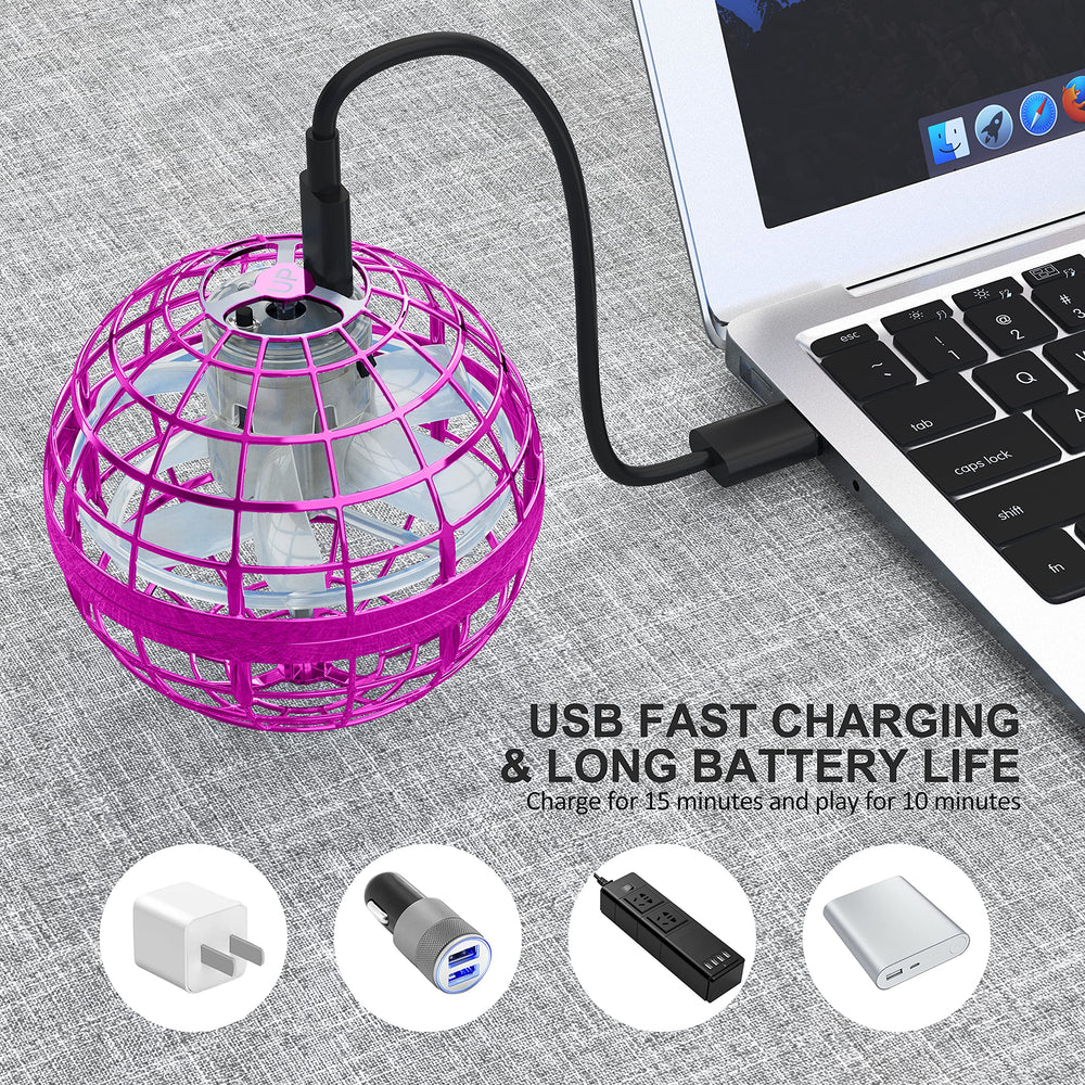 Amerfist pink glow orb toy perfect night time play.