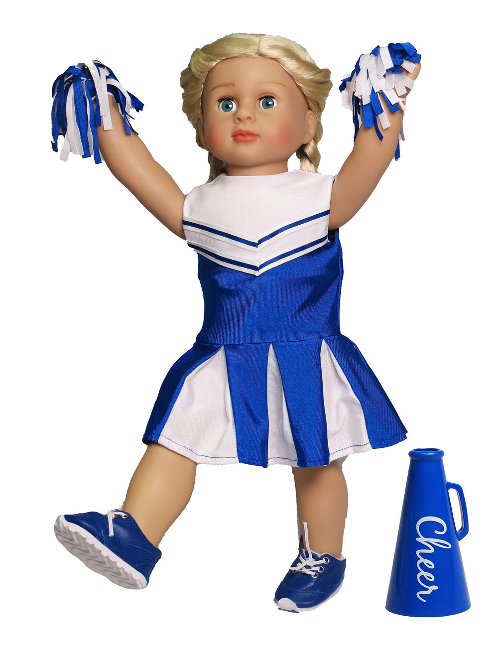 Handmade blue doll clothes by American Fashion World