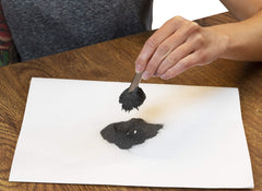 American Heritage Industries ferromagnetic filings for hands-on magnetism testing.