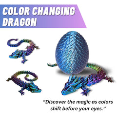 Amerimaker dragon with detailed scales shows lifelike articulation for creative storytelling and display.