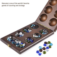 AMEROUS glass stones colorful close-up highlighting smooth, tactile beads for gameplay.