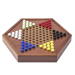 AMEROUS acrylic marbles in six colors for vibrant multiplayer action.