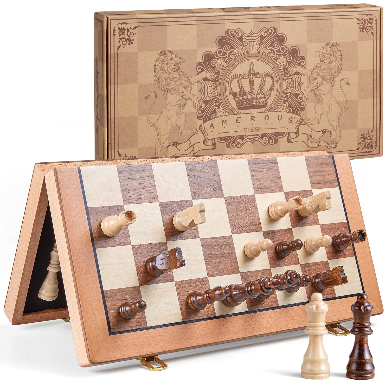 AMEROUS anti-scratch surface helps protect board during play.