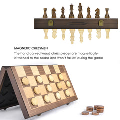 AMEROUS chess set includes two extra queens for versatile play