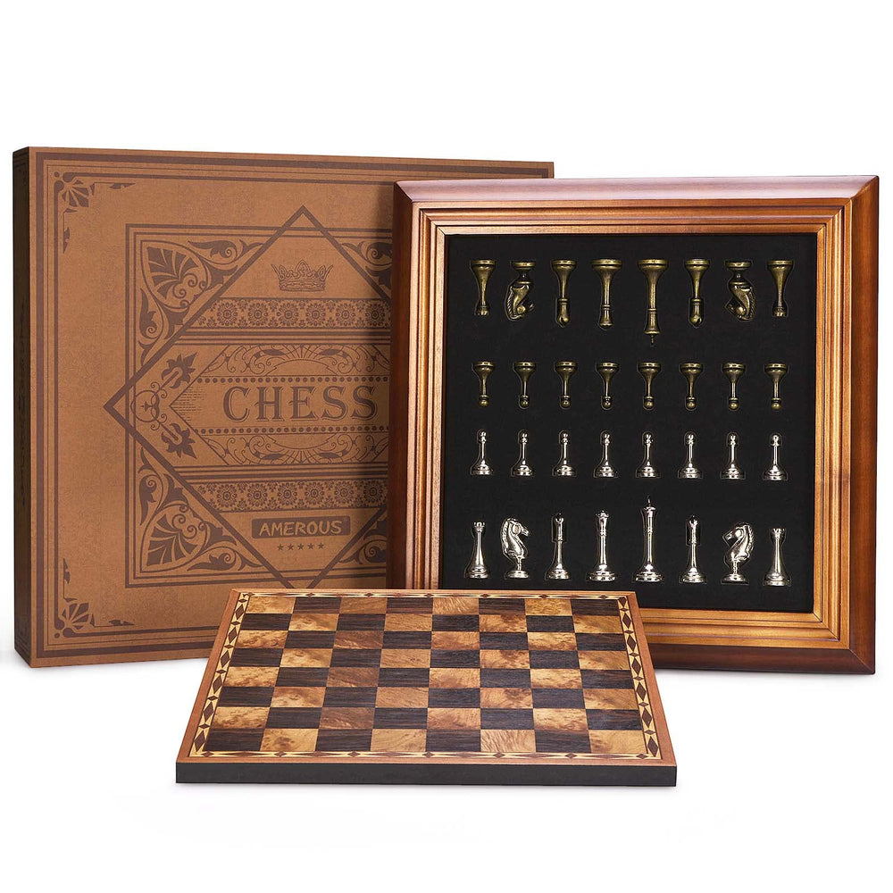 AMEROUS chess set displayed as decor when not in use.