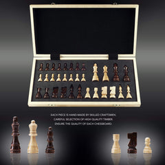 AMEROUS chess-set piece-storage-slots keep pieces neatly organized