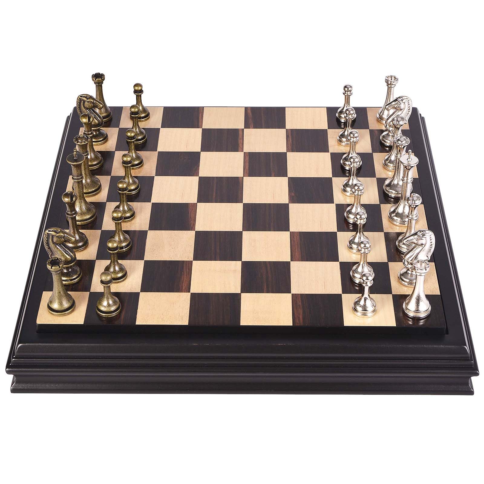 AMEROUS chess set top cover and storage for safe transport and neat display