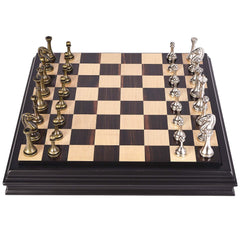 AMEROUS chess set top cover and storage for safe transport and neat display
