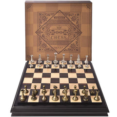 AMEROUS elegant gift-ready chess set for enthusiasts and beginners