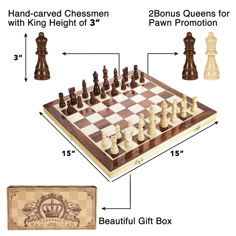AMEROUS folding board fits easily in luggage for travel.