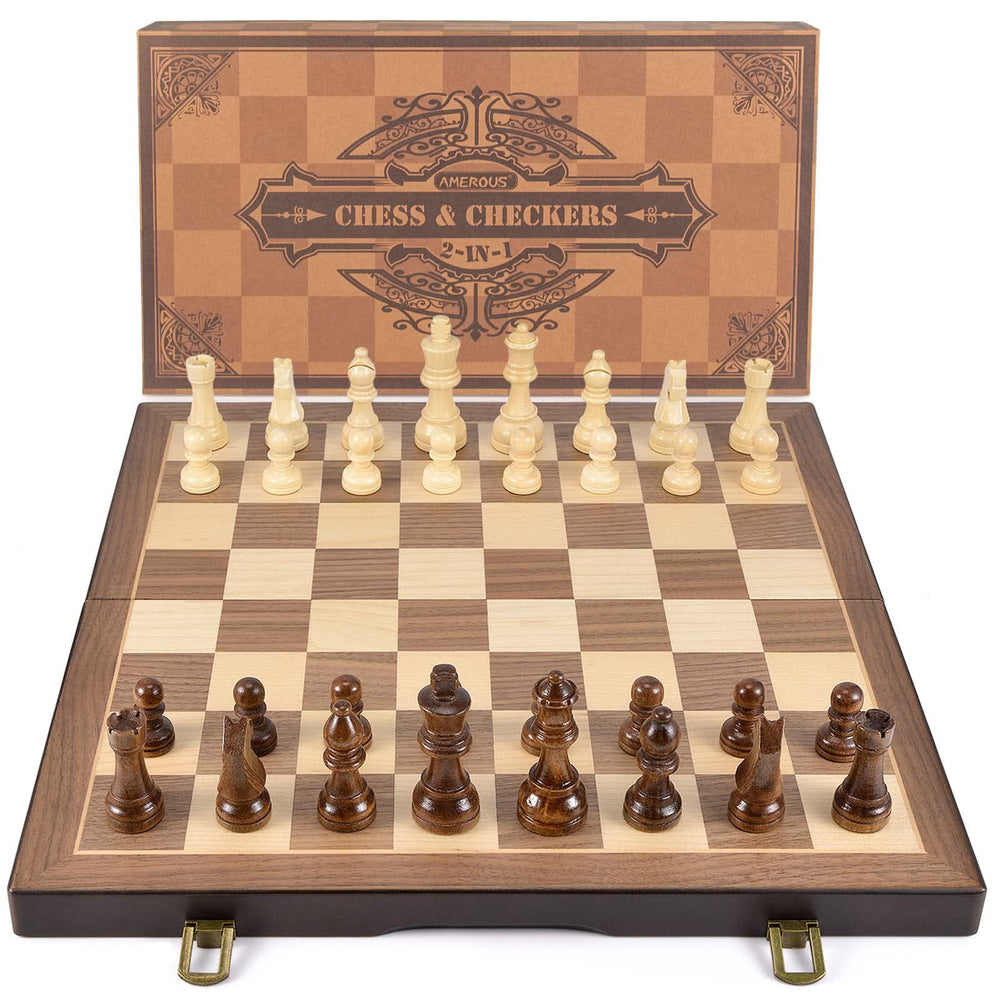 AMEROUS gift-pack chess set ideal for families and friends