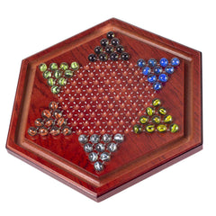 AMEROUS glass marbles in six colors for vibrant, lively play.