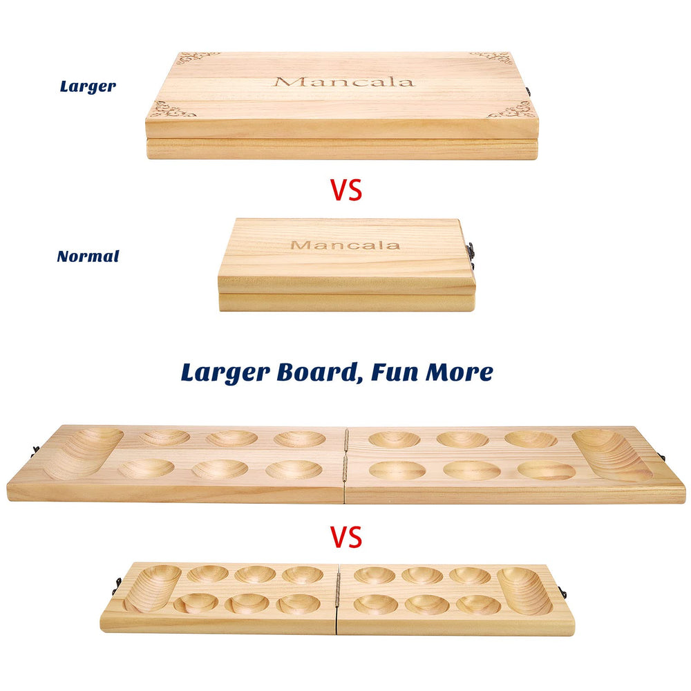 AMEROUS rubber wood board offers durable, sturdy construction.