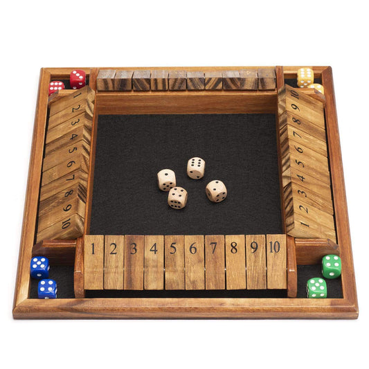 AMEROUS twelve dice set provides color variety for faster gameplay.