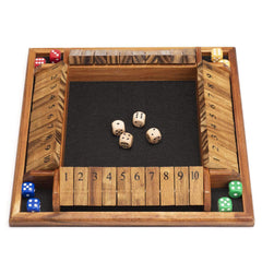 AMEROUS twelve dice set provides color variety for faster gameplay.