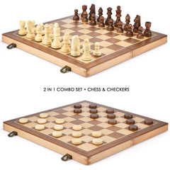 AMEROUS weighted chess pieces providing stable balance during games