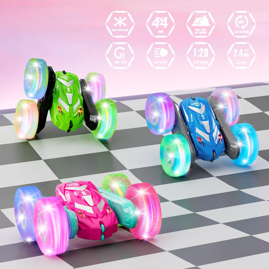 Amicool RC car double-sided 360 flip for dramatic stunt racing