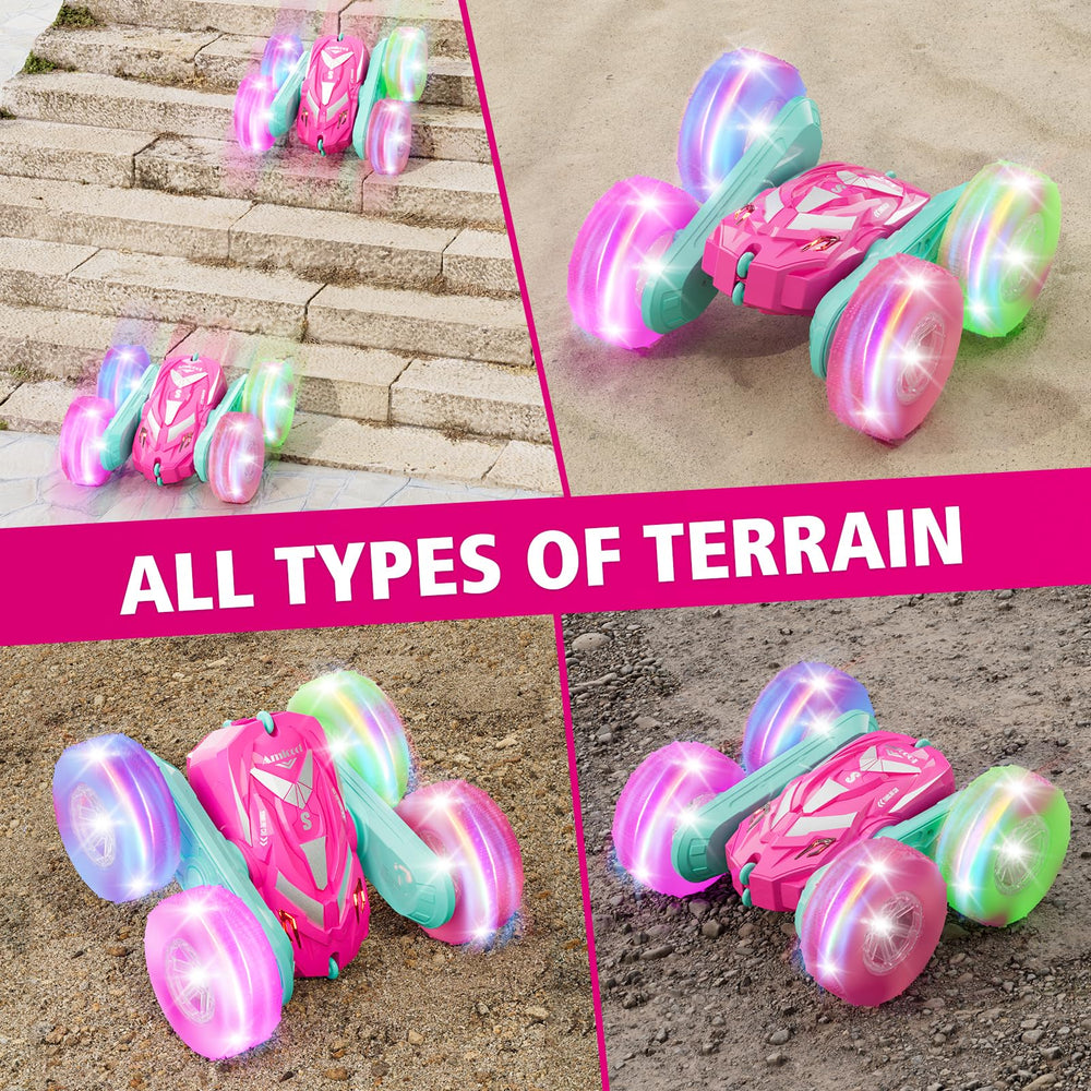 Amicool RC car twin rechargeable batteries for longer play sessions