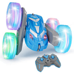 Amicool remote-control car with night lights on wheels for night play