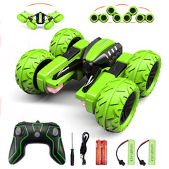 Amicool remote control car offroad green ready for outdoor fun.