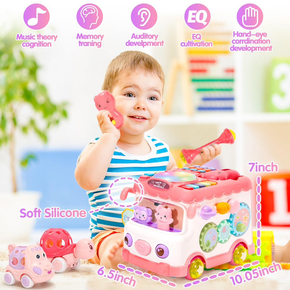AmiDear removable shaker sticks boost grip and auditory awareness.
