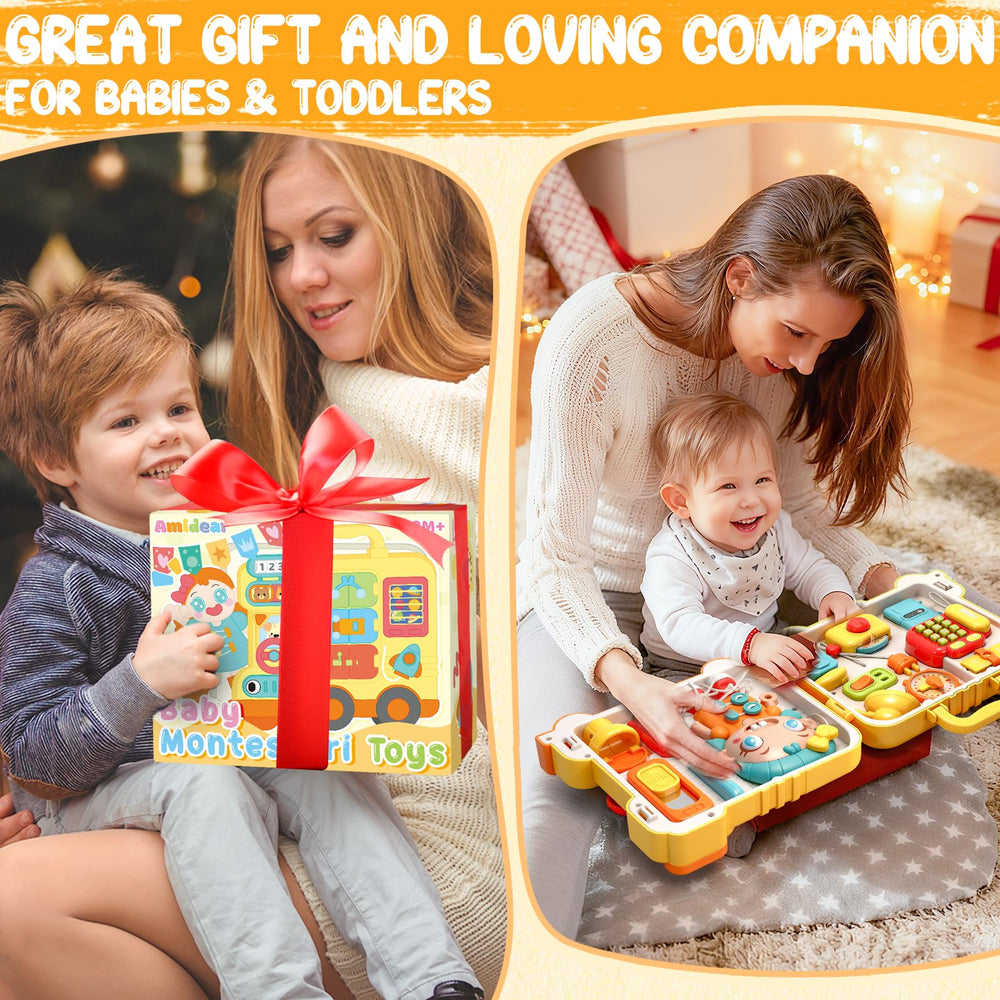 AmiDear Busy Board makes a thoughtful gift idea for toddlers.