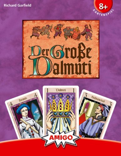 AMIGO The Great Dalmuti instruction booklet for quick learning and smooth setup