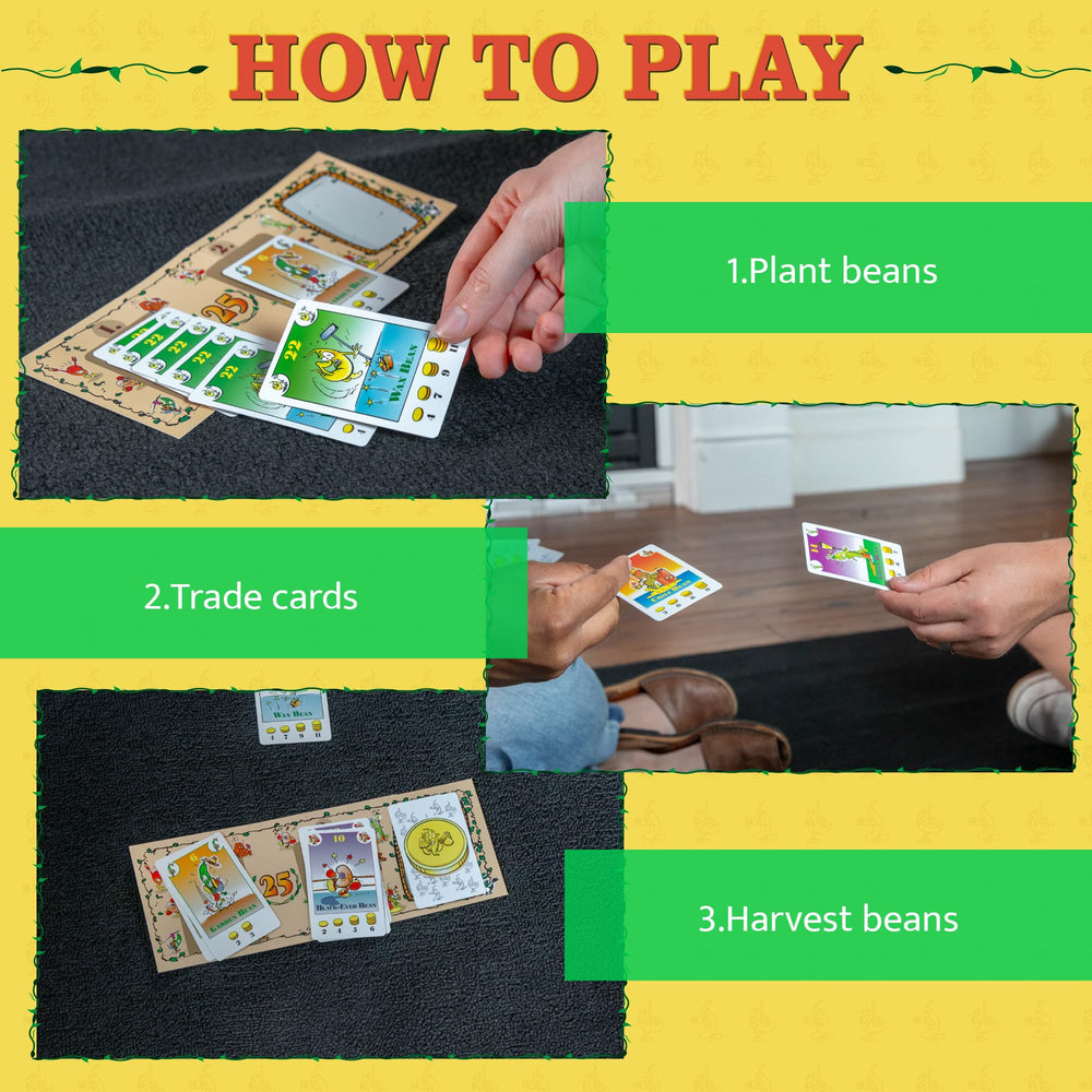 AMIGO Bohnanza bean coin card enables extra draws and options