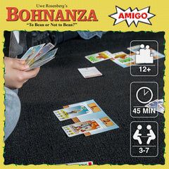 AMIGO Bohnanza bean mats organize plots and turns