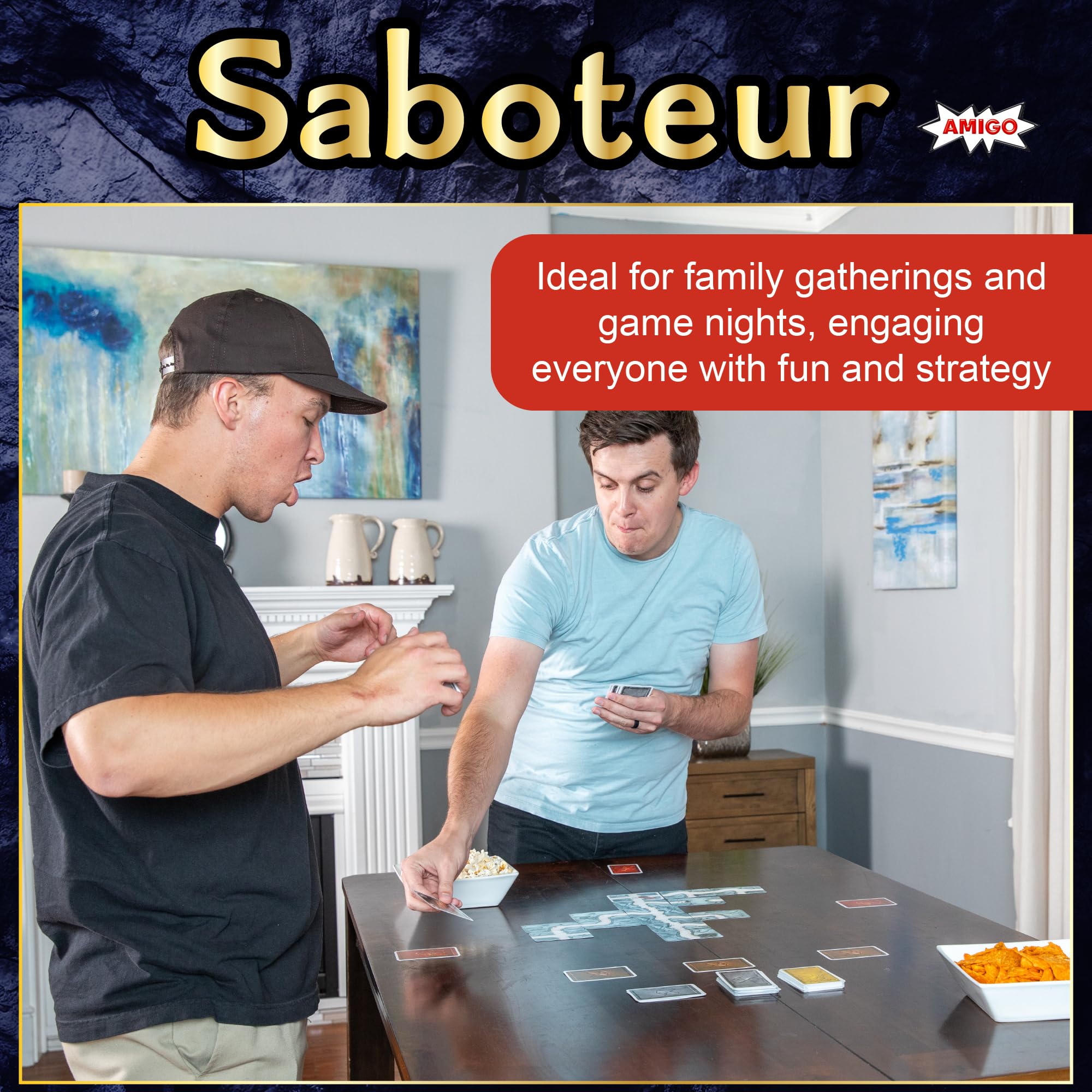AMIGO Saboteur action cards add twists to timing and trust
