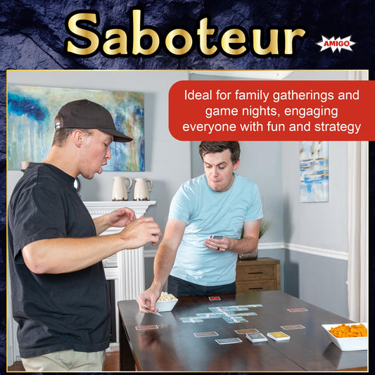 AMIGO Saboteur action cards add twists to timing and trust
