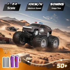 Amilacily RC car high-capacity battery powering extended play