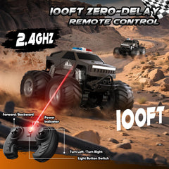 Amilacily remote-control car with upright walking in action