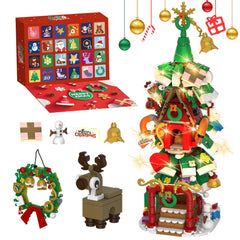Amireed Advent Calendar 2025: tree house pieces for an interactive holiday countdown.
