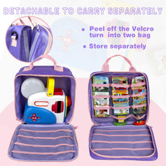 Amiumuca elastic straps secure Little Tikes books for quick access