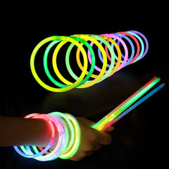 Ammy Glow waterproof, non-toxic glow sticks suitable for outdoor events.
