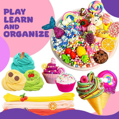 Ammyglow charm organizer inside reveals compartments for tidy storage.