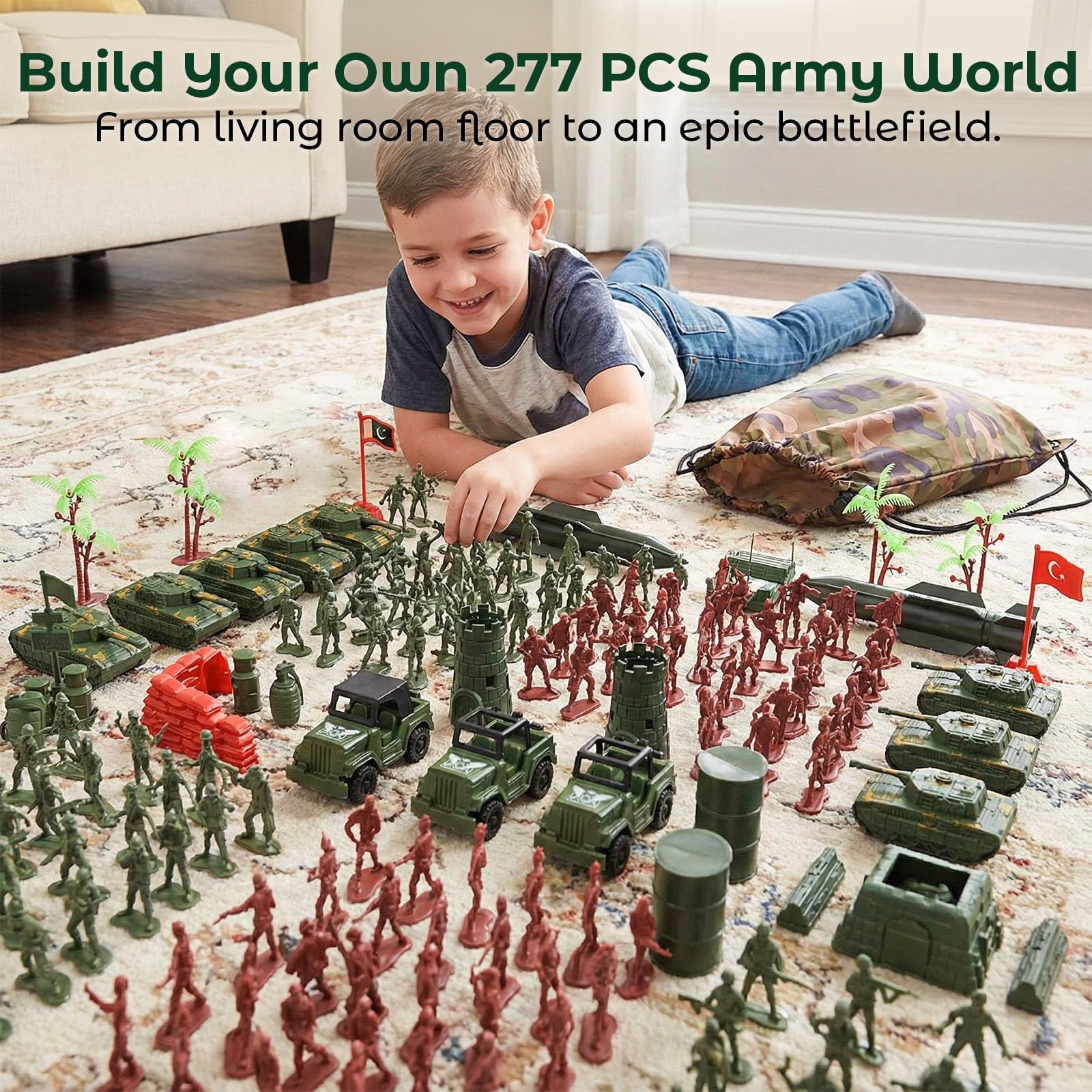 AMOR PRESENT army tanks add realistic action to play battles