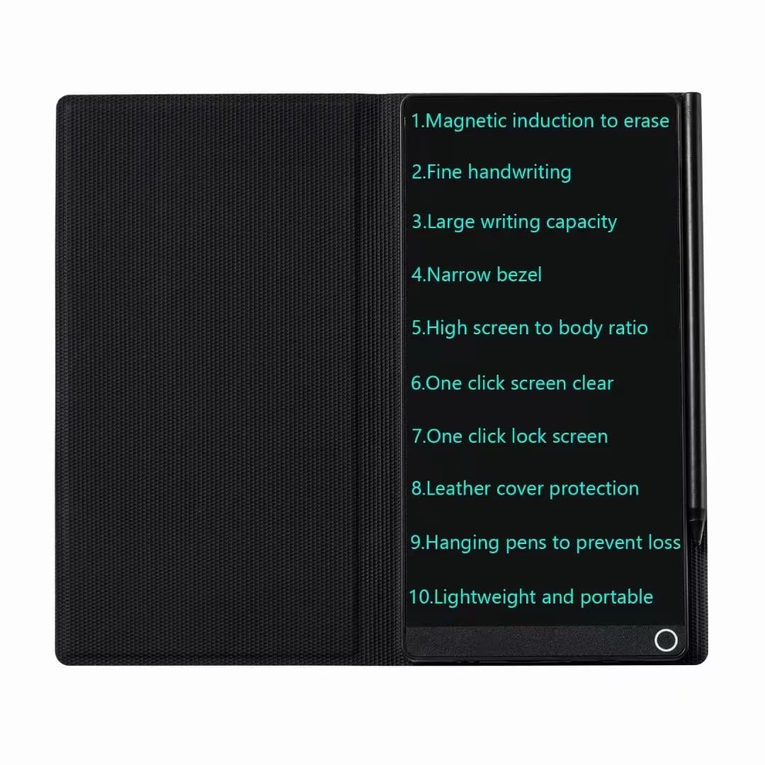 Amoretti Sonnet Mini LCD Writing Tablet front view shows portable note-taking on the go.