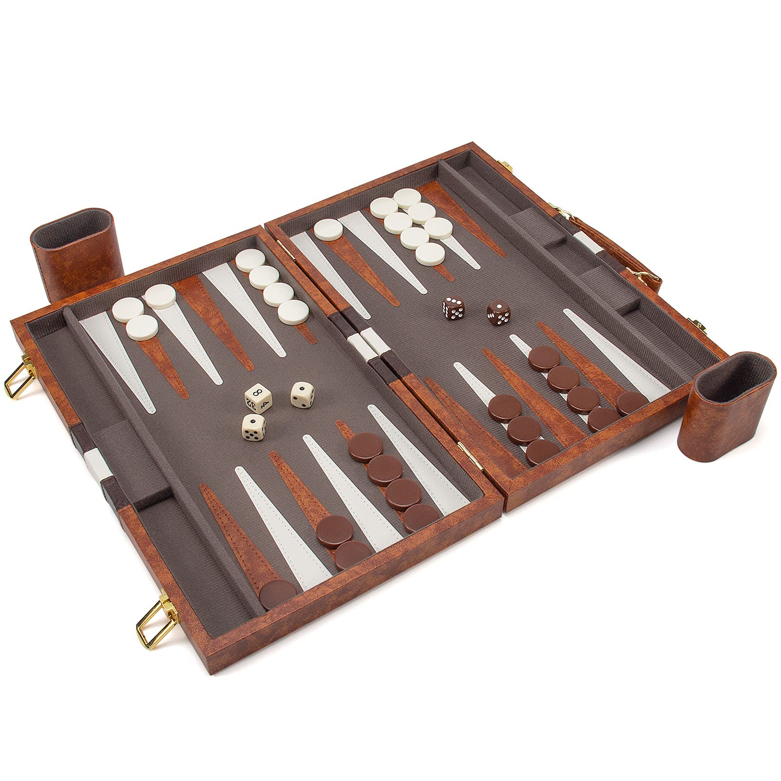 AMEROUS backgammon dice set ready for reliable rolls