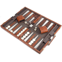 AMEROUS backgammon dice shaker keeps accessories organized